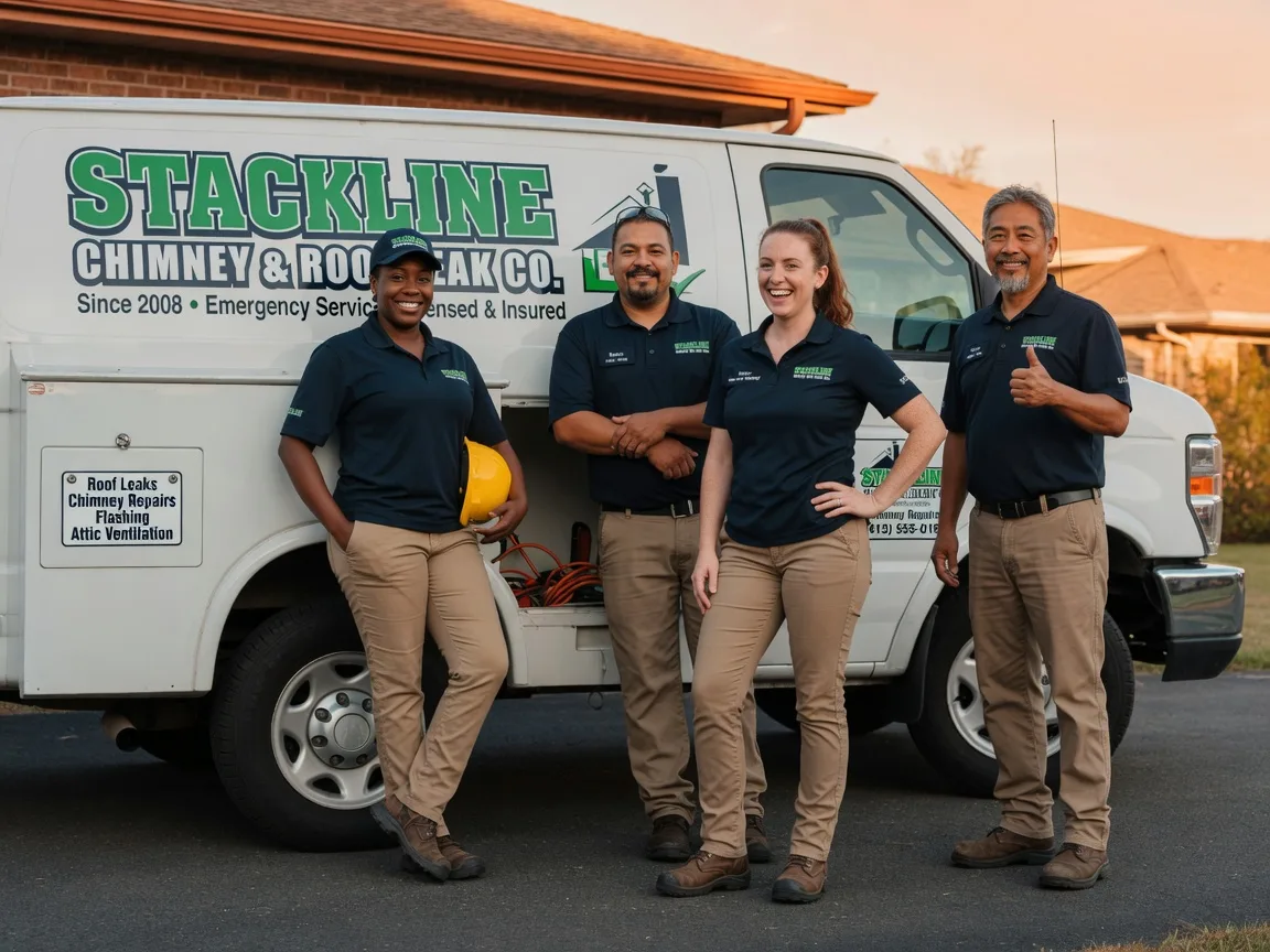 Chimney flashing repair company in Rheems, PA